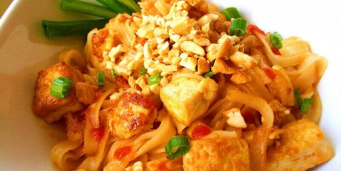 Easy Vegan Pad Thai