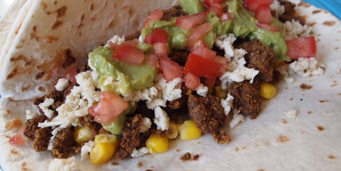 Just Add Neat Meat Replacer for a Delicious Vegan Taco
