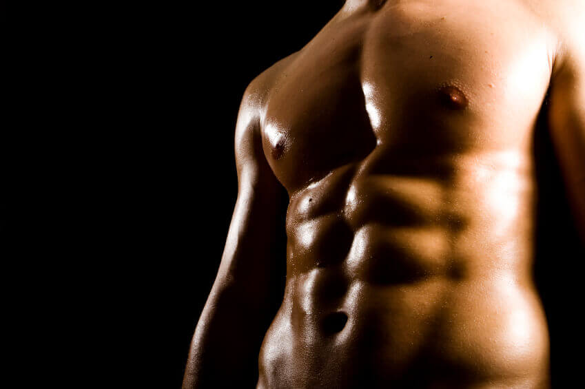 Man Chiseled Abs