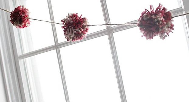 Cruelty-Free Crafts: Wool-Free Pom-Pom Garland