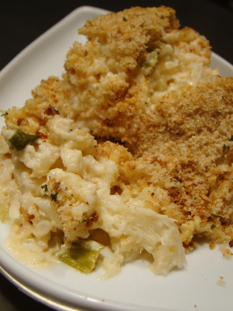 Cauliflower Au Gratin