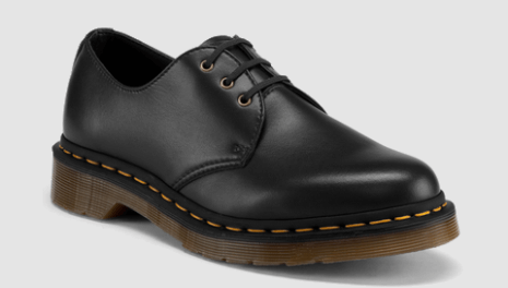 Black Vegan Leather Dress Shoes