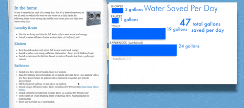 Burger Water Use