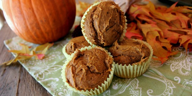 Quick and Easy Two-Ingredient Pumpkin Cupcakes