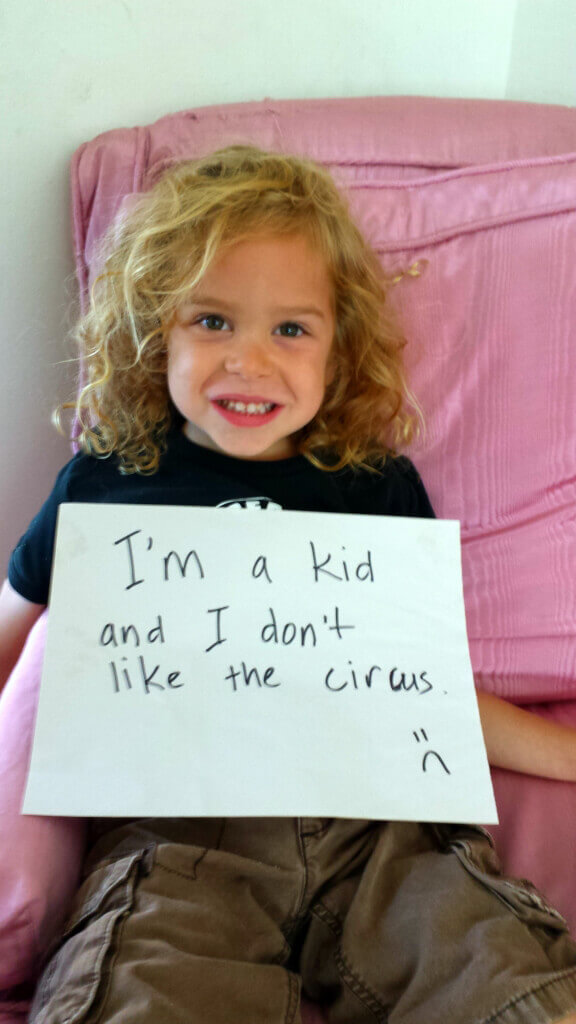 Child Circus Animal Rights Myths