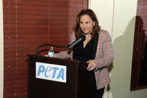 Kathy Najimy's Speech at PETA Event at Sublime