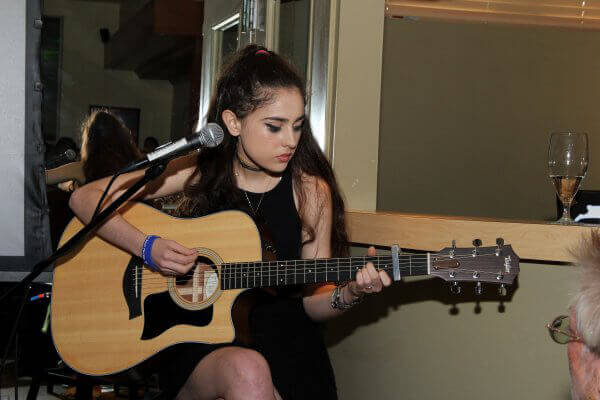 Singer/Musician Saima_Najimy_Finnerty Performs at PETA Event at Sublime
