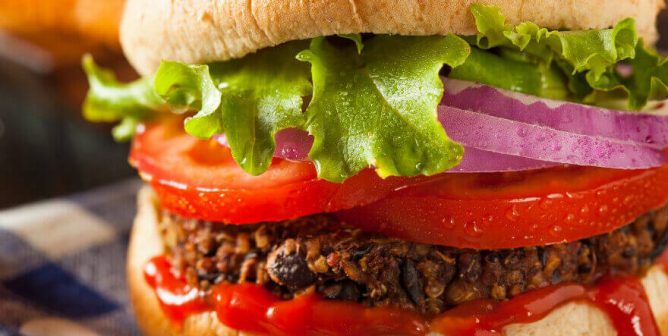 vegan burger
