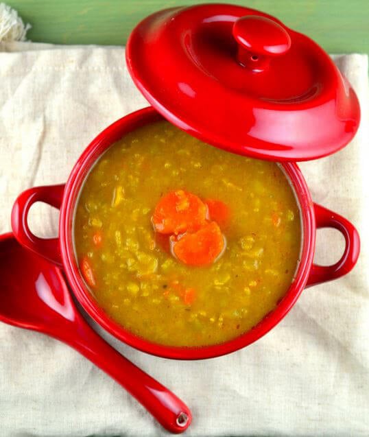 A Very Good Vegan Split Pea Soup - The Simple Veganista