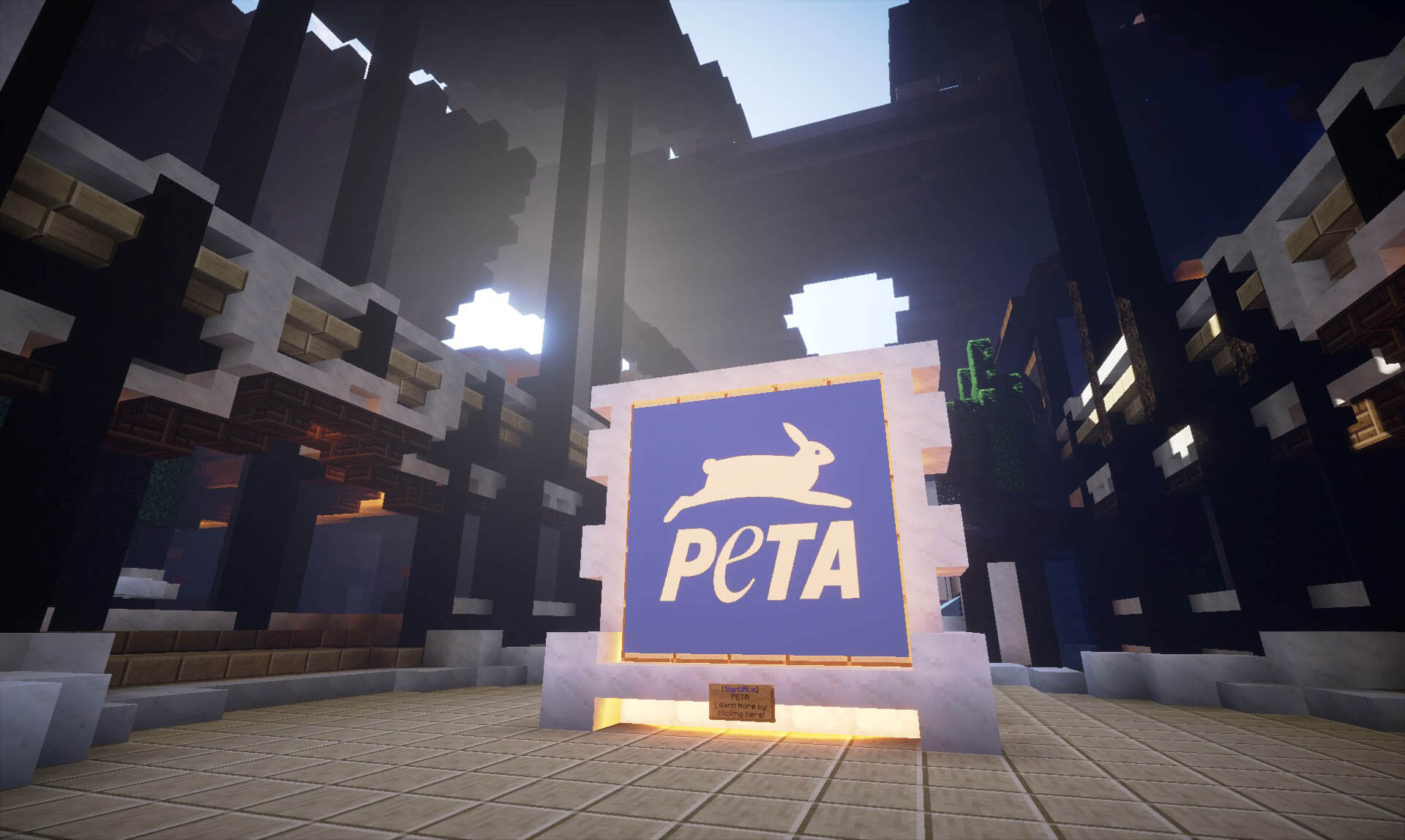 Inside the re-creation of PETA