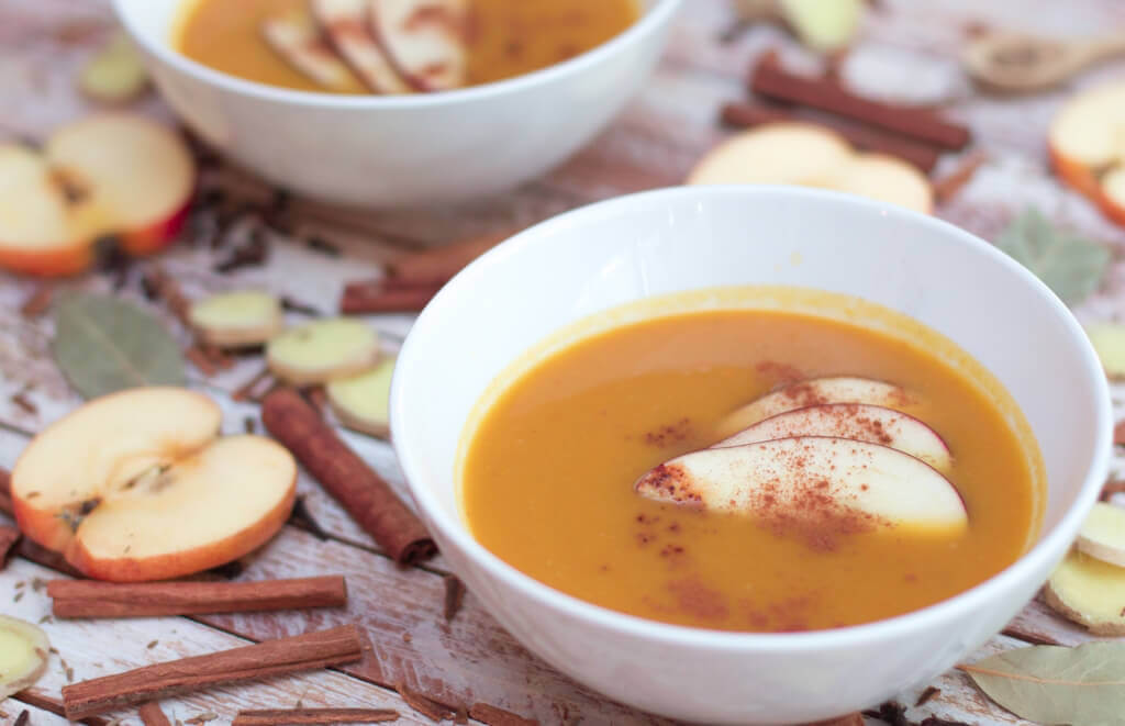 Roasted Apple & Squash Soup-2