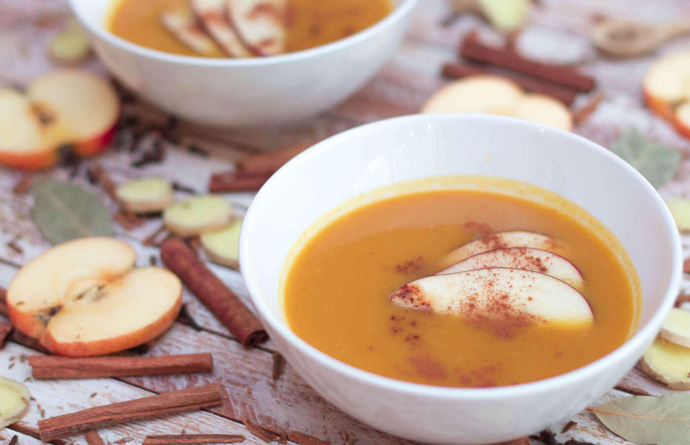 Roasted Apple and Squash Soup