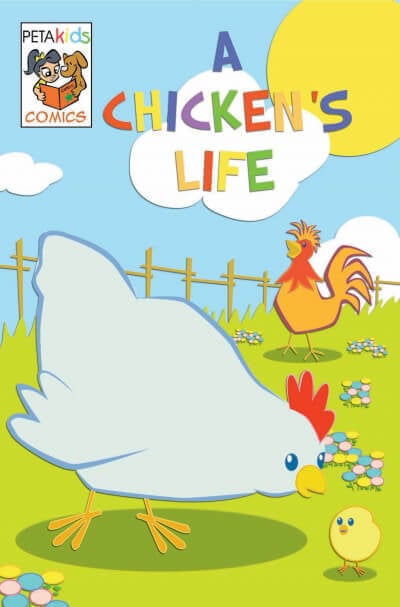 a chicken's life comic book