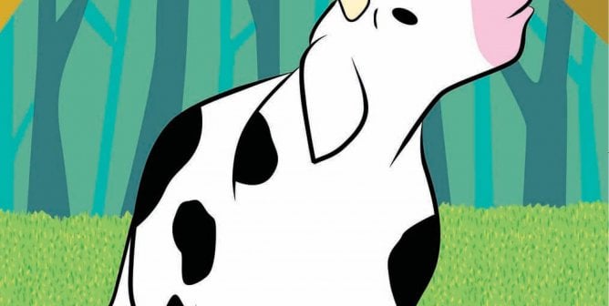 a cow's life comic book