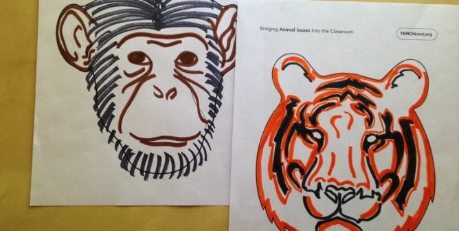 teachkind animal masks