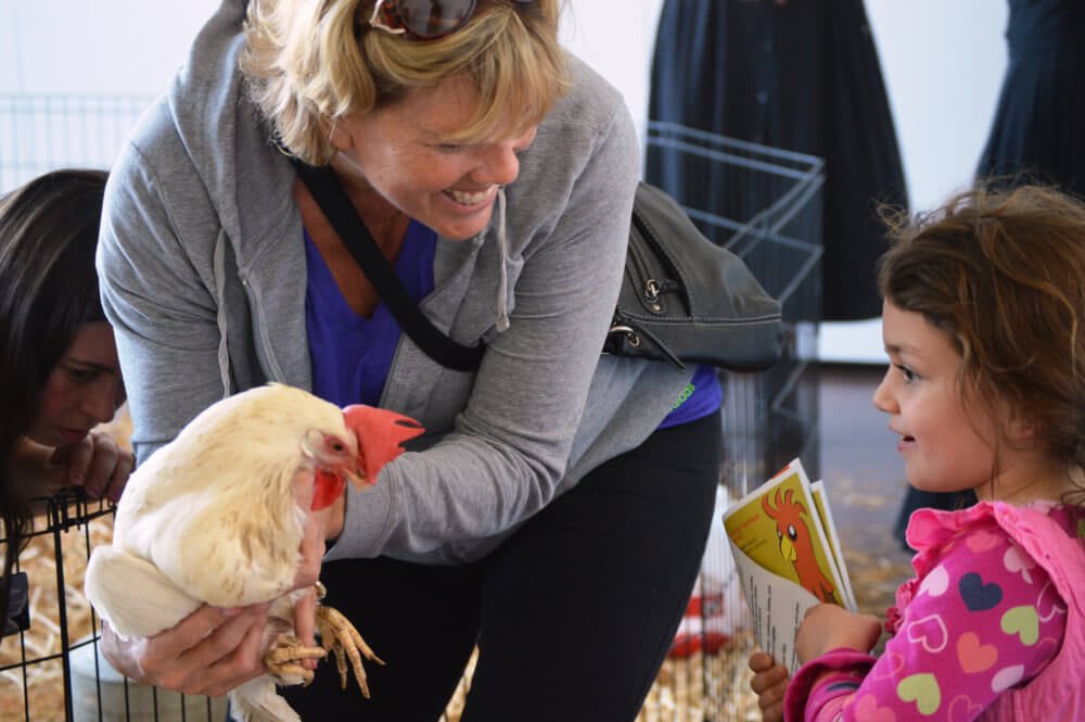 PETA Chicken Adoption Event
