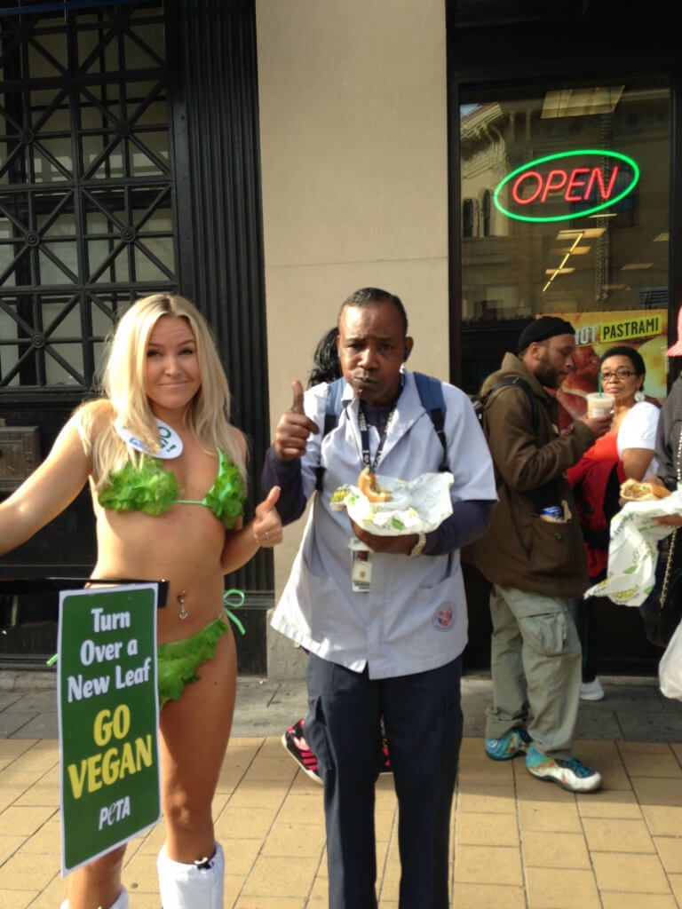 PETA Subway Sandwich Giveaway