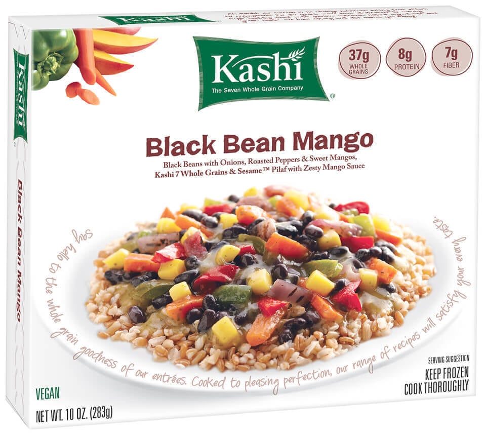 Kashi Frozen Entrées Black Bean Mango