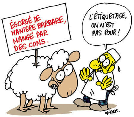 Charlie Hebdo Lamb by Charb