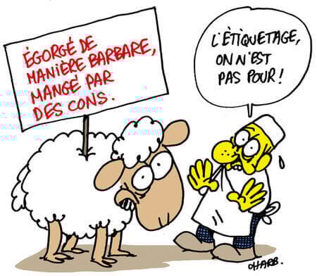 Charlie Hebdo Lamb by Charb