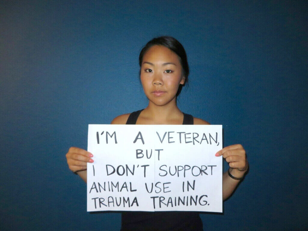 Veteran Animal rights myth