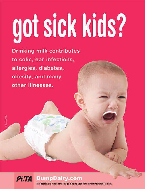 Got Sick Kids? Anti-Dairy Ad