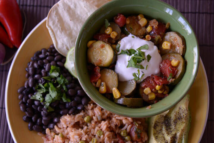 Vegan Calabacitas