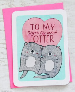 Valentine's Day Cards from Etsy