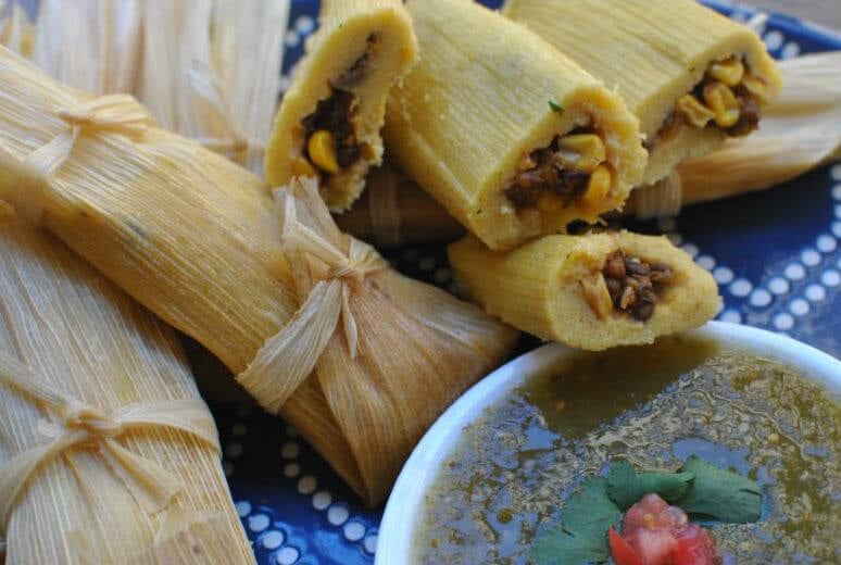 Corn Lentil Tamales