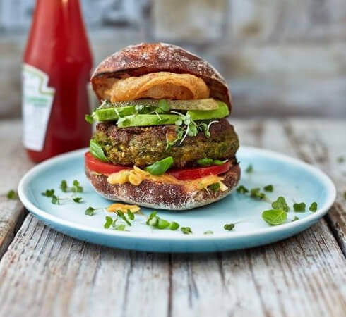 Jamie Oliver Brilliant Veggie Burger