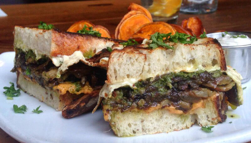 Pesto Grilled Cheese