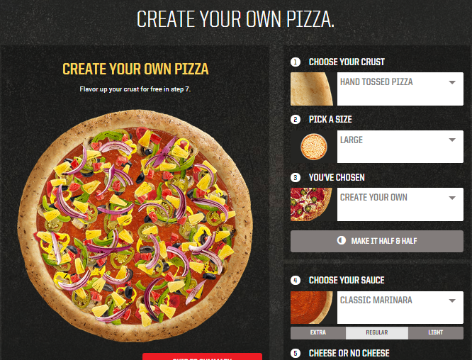 Pizza Hut Pizza
