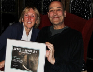 Sam Simon & Ingrid