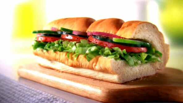 Subway Veggie Delite