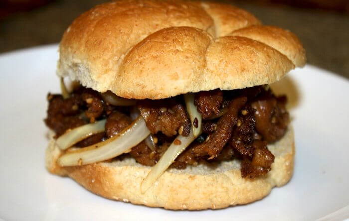 Vegan Bulgolgi Sandwich