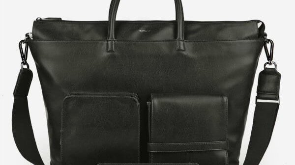 The Dapper Man: It’s All in the (Vegan Leather) Bag