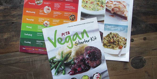 Thanks for Pledging to Go Vegan! Now Order a Free Vegan Starter Kit