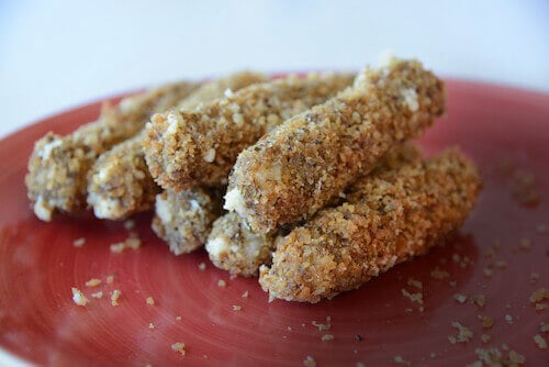 Vegan Mozzarella Sticks