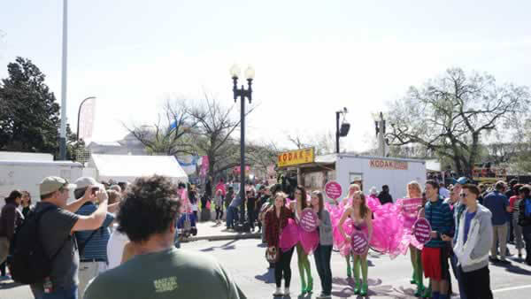 PETA  at National Cherry Blossom Festival in Washington, DC