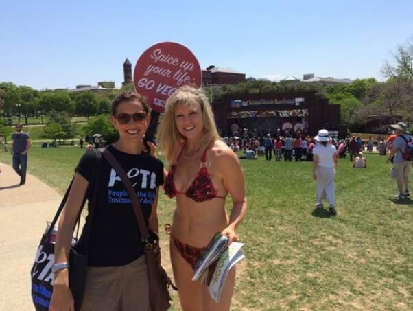 PETA Demo at National Cinco de Mayo Festival