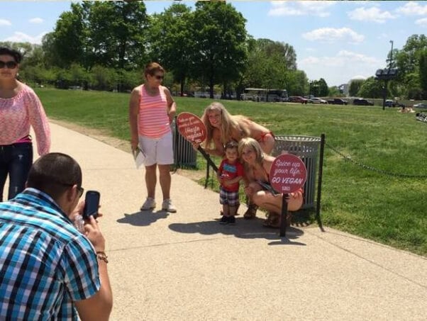 PETA Demo at National Cinco de Mayo Festival