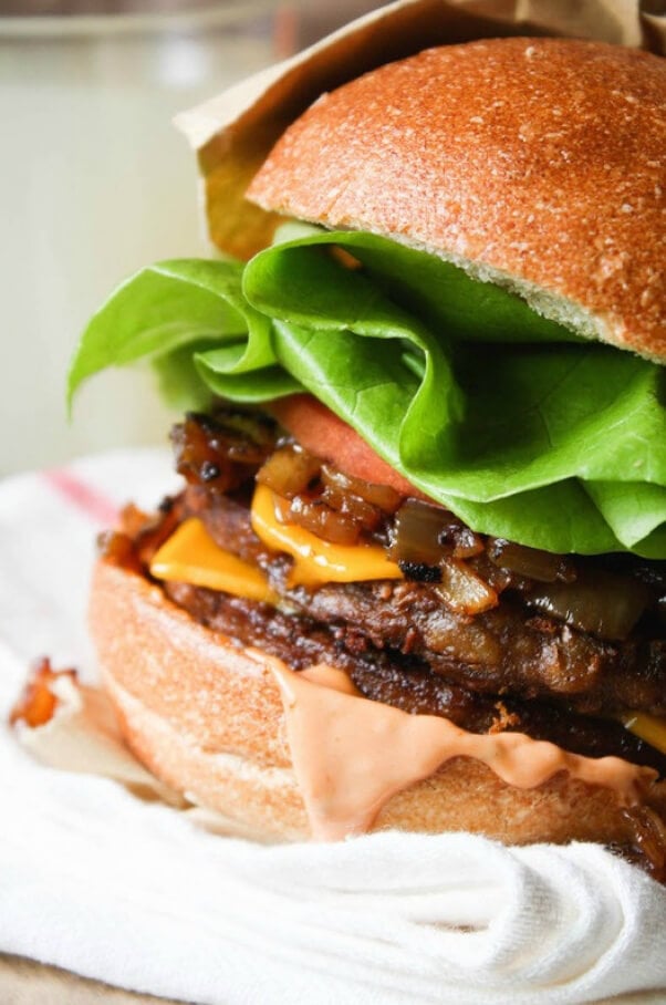 vegan burger recipes by Fettle