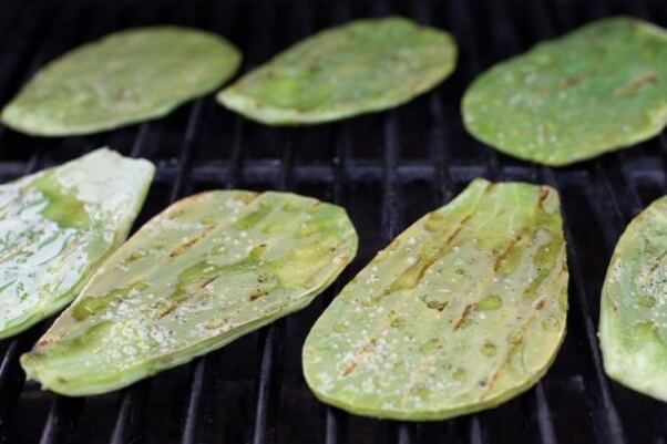 Grilled Cactus Nopales