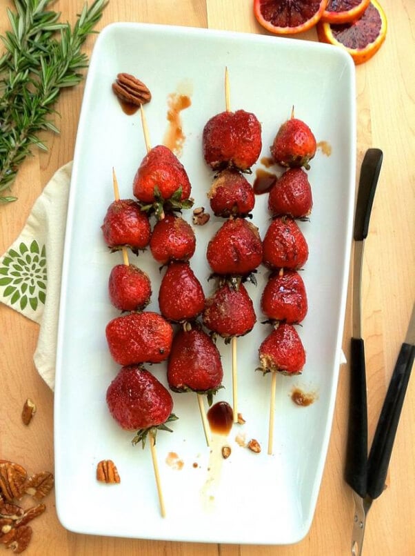 Grilled Strawberries