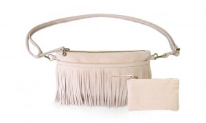 Nude-Fringe-Belt-Bag-Strap-Charm-Wallet