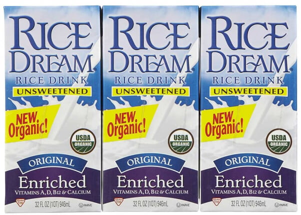 Vegan Sources of Calcium Rice Dream Rice Milk