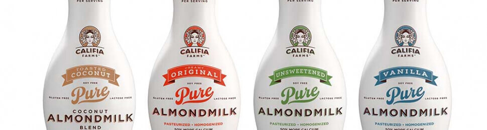 Vegan Sources of Calcium Califia Farms Almond Milk