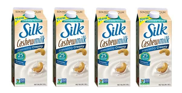 Vegan Sources of Calcium Silk Cashew Milk