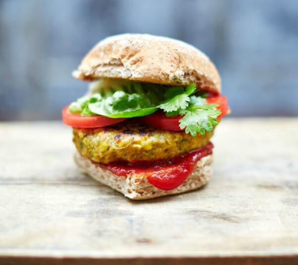 veggie burger recipe by jamie oliver