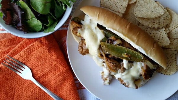 Vegan Philly Cheesesteak